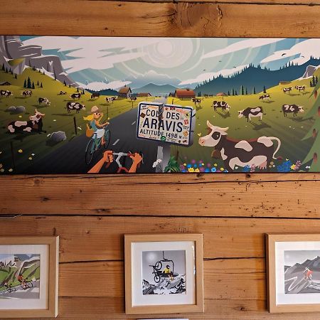 Bas De Chalet Au Coeur Des Aravis, Entre Lac Et Montagne Saint-Jean-de-Sixt Dış mekan fotoğraf